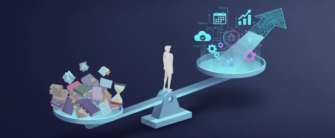 Balance entre lo digital y lo analogico